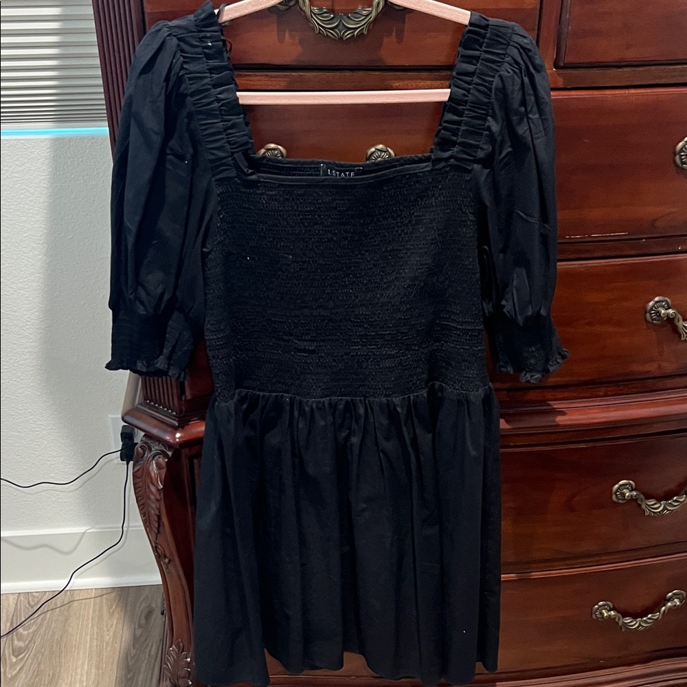Elegant Black Mini Dress
